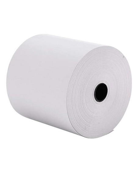 Pack 100 rollos papel térmico sin BPA 80x80mm