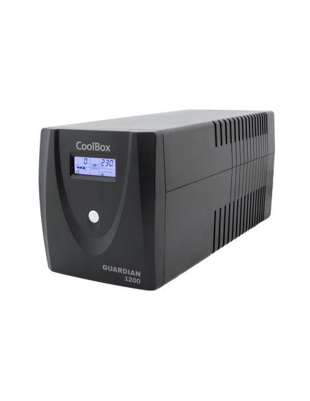 SAI COOLBOX GUARDIAN-3 1200VA LCD 4 ENCHUFES SCHUKO COO-SAIGD3-12D