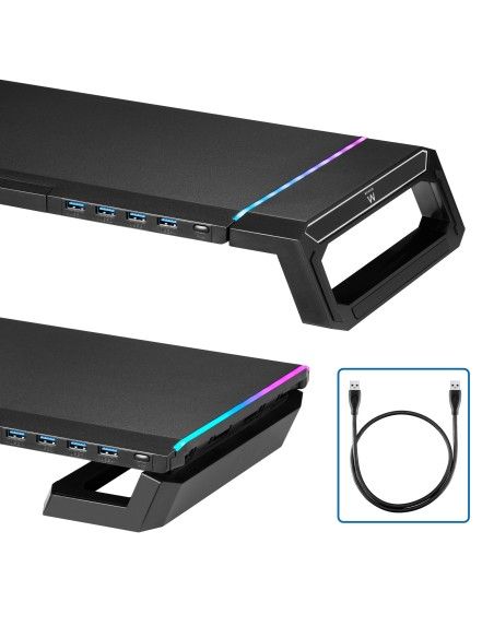 Ewent Elevador monitor Rgb con hub usb 3.0