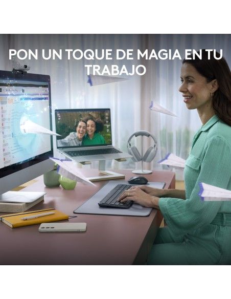 Teclado + raton logitech mk950 inalambrico