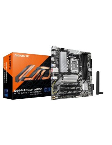 PLACA BASE GIGABYTE B860M DS3H WIFI6E 1.0