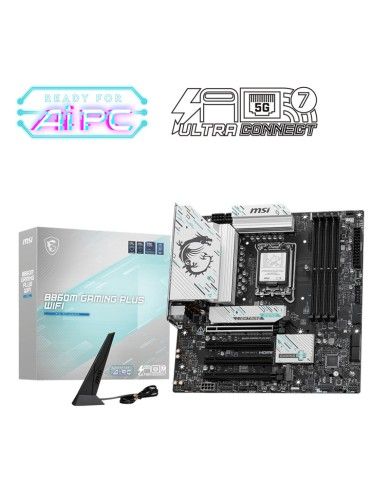 PLACA BASE MSI B860M GAMING PLUS WIFI
