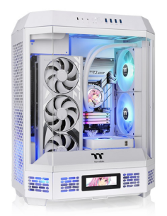 CAJA THERMALTAKE THE TOWER T600 ATX 2XUSB 3.0 SIN FUENTE BLANCO