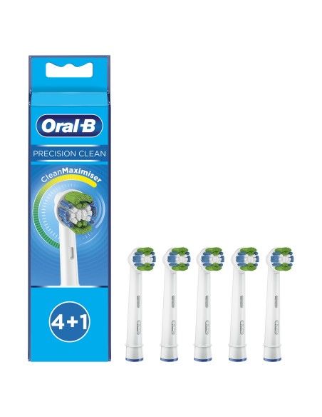 Pack de 4 cabezales + 1 recambios braun oral - b