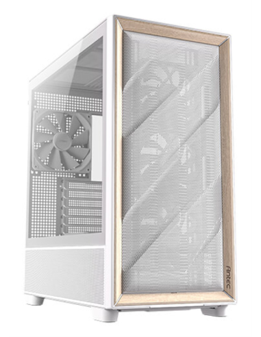 CAJA ANTEC FLUX ATX VENT 3X120MM 1X12OM REVERSE 1X140MM SIN FUENTE BLANCO