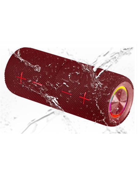 ALTAVOZ BLUETOOTH TREVI XR 8A44 DOUBLE 2X10W AMPLIF.SPKR + AW 2IN1 D. RED