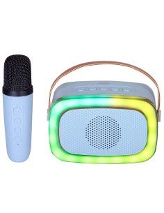ALTAVOZ KARAOKE TREVI XR 8A01 MINIPARTY SPKR+AW BLUE