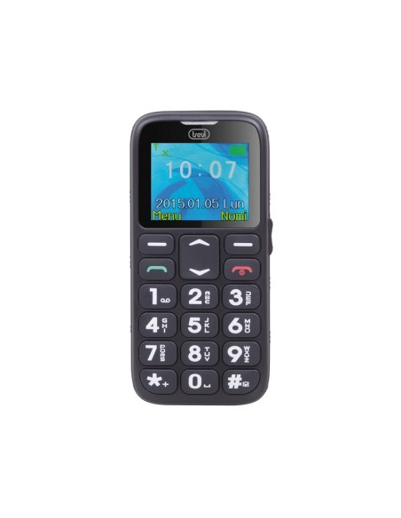 TELEFONO TREVI SICURO 10 SENIOR PHONE BIG BUTTONS FUNCION S.O.S. BLACK