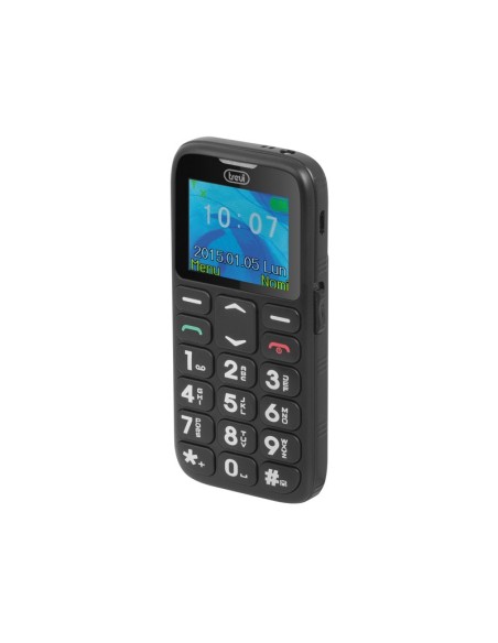 TELEFONO TREVI SICURO 10 SENIOR PHONE BIG BUTTONS FUNCION S.O.S. BLACK