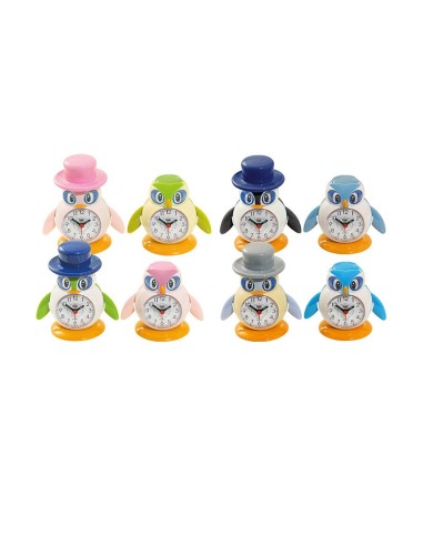 RELOJ DESPERTADOR TREVI SL 3045 LILLO&LALLA QUARZ MIX COLOR NIÑOS SET 12 UDS