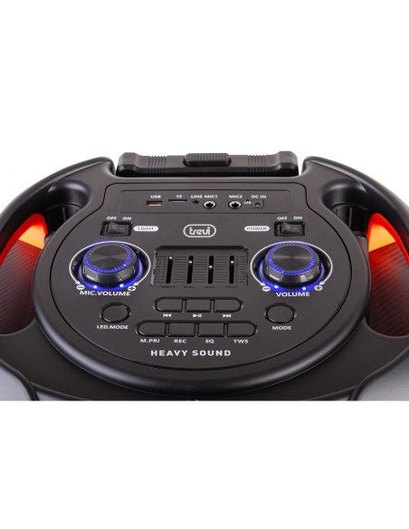 ALTAVOZ KARAOKE TREVI XF 1400 KB 100W AMPLIF SPKR+AW+TROLLEY