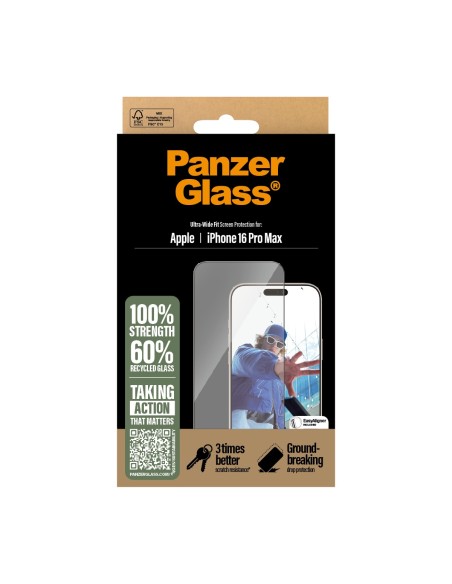 PanzerGlass Screen Protector iPhone 16 pro Max