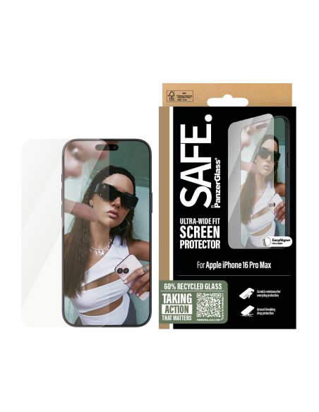 SAFE by PanzerGlass Screen Protec. iPhone 16ProMax