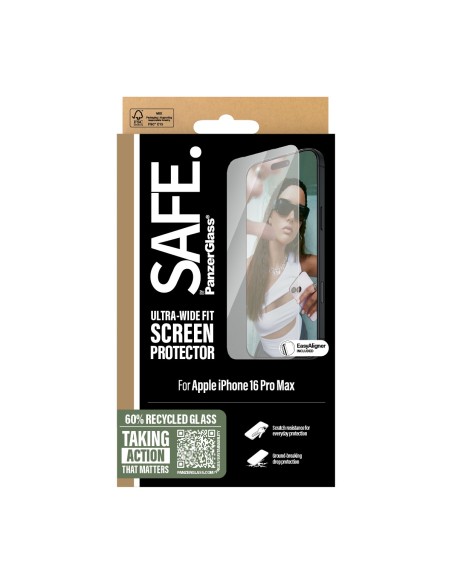 SAFE by PanzerGlass Screen Protec. iPhone 16ProMax