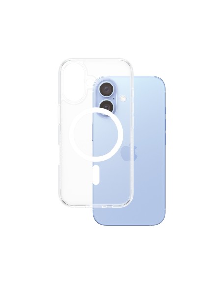 PanzerGlass Case con White MagSafe iPhone 16