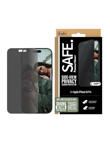 SAFE by PanzerGlass Privacy Protector iPhone 16Pro