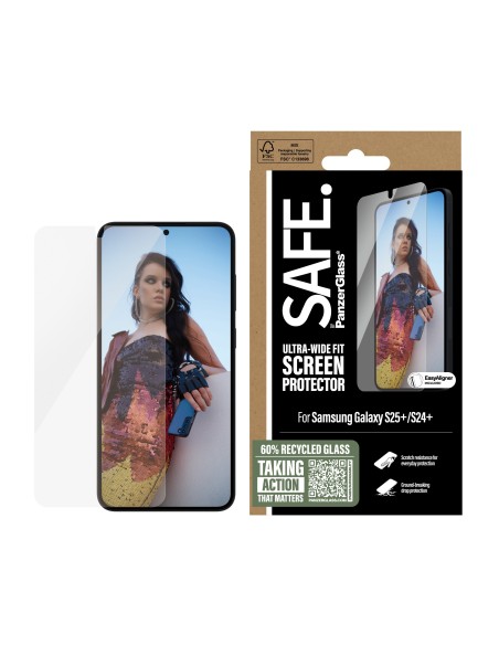 SAFE by PanzerGlass Screen Prot Samsung  S25+-S24+