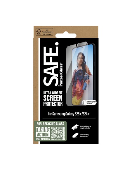 SAFE by PanzerGlass Screen Prot Samsung  S25+-S24+