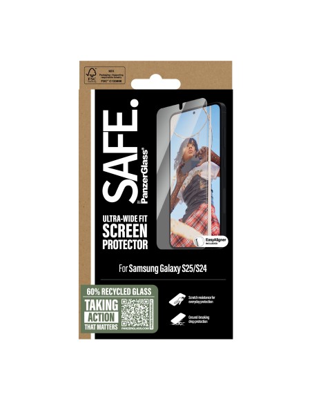 SAFE by PanzerGlass Screen Prot. Samsung  S25-S24