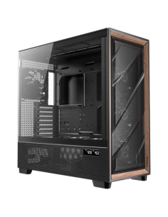 CAJA ANTEC FLUX PRO_EUV WOOD ATX 2XUSB3.0 SIN FUENTE NEGRO
