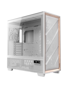 CAJA ANTEC FLUX PRO_EUV WOOD ATX 2XUSB3.0 SIN FUENTE BLANCO