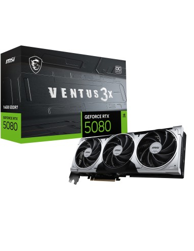 MSI VGA NVIDIA RTX 5080 16G VENTUS 3X OC PLUS
