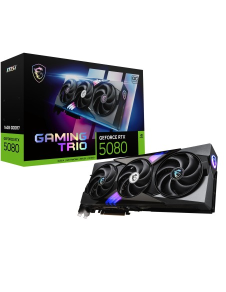 MSI VGA NVIDIA RTX 5080 GAMING X TRIO OC 16GB