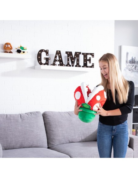 PELUCHE SHERWOOD SUPER MARIO PLANTA PIRAÑA