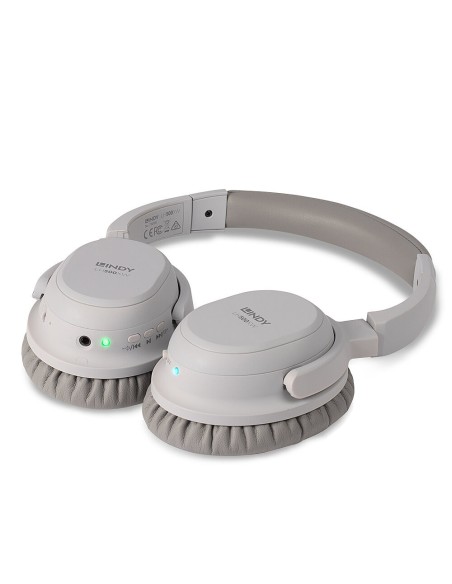 Lindy LH500XW Auriculares Inalámbrico y alámbrico Diadema Llamadas Música MicroUSB Bluetooth Gris