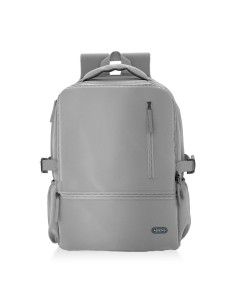 MOCHILA AISENS DEPORTIVA REPELENTE AL AGUA PORTATIL 15,6" GRIS