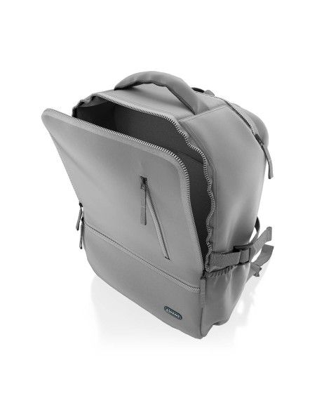 MOCHILA AISENS DEPORTIVA REPELENTE AL AGUA PORTATIL 15,6" GRIS