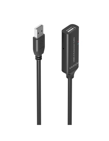 CABLE AISENS USB 2.0 PROLONGADOR AMPLIFICADOR A M-A H NEGRO 5.0M