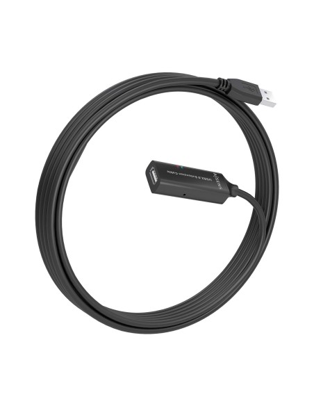 CABLE AISENS USB 2.0 PROLONGADOR AMPLIFICADOR A M-A H NEGRO 5.0M