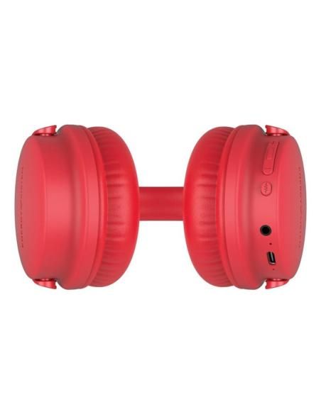 Auriculares energy sistem style 3 inalambrico rojo