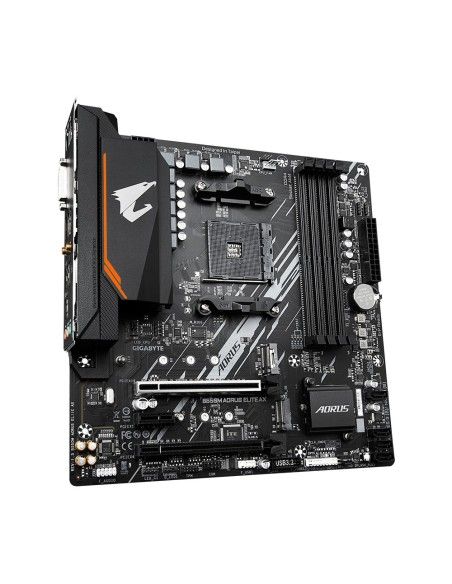 PLACA BASE GIGABYTE B550M AORUS ELITE  AX AM4 MATX 4XDDR4