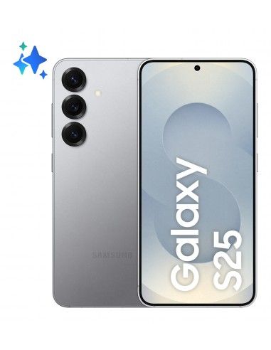 SMARTPHONE SAMSUNG GALAXY S25 12GB 256GB 6,2" 5G SILVER SHADOW