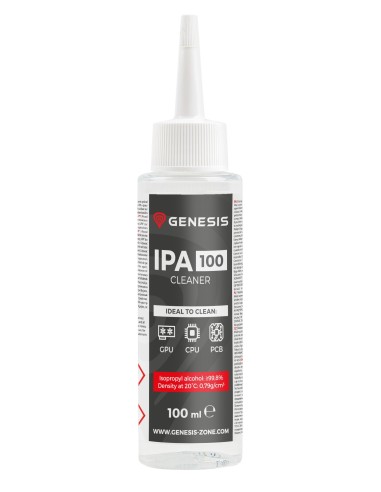 ALCOHOL ISOPROPYLICO GENESIS IPA 100 CLEANER 100ML