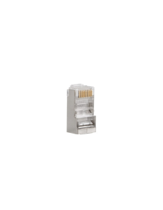 CONECTOR LANBERG CAT.6 FTP 8P8C PASS THROUGH TYPE PACK 100 UDS