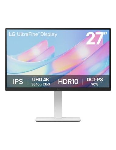 MONITOR LG 27" 27US550-W ULTRAFINE IPS 4K UHD
