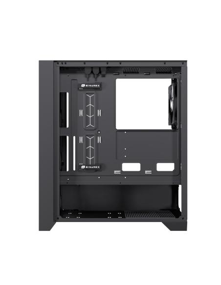 CAJA ATX SEMITORRE EINAREX P600 CORE NEGRA EXCS-PL-600C-B