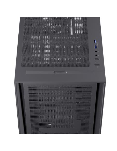 CAJA ATX SEMITORRE EINAREX P600 CORE NEGRA EXCS-PL-600C-B