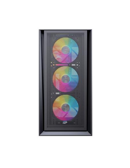 CAJA ATX SEMITORRE EINAREX P600 RGB 4 FANS NEGRA EXCS-PL-600R-B