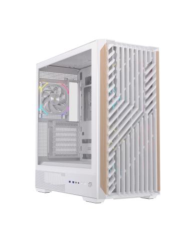 CAJA ATX SEMITORRE EINAREX P800 RGB 4 FANS BLANCA EXCS-PL-800R-W