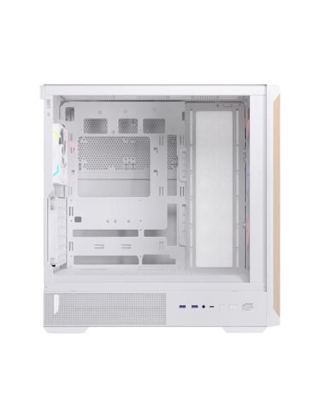 CAJA ATX SEMITORRE EINAREX P800 RGB 4 FANS BLANCA EXCS-PL-800R-W