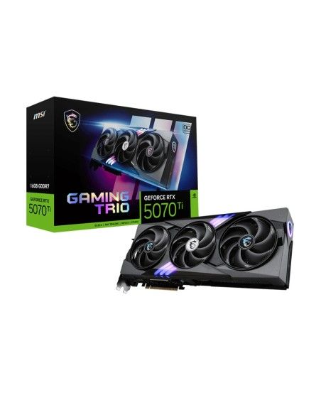 TARJETA GRAFICA MSI RTX 5070TI 16G GAMING TRIO OC PLUS