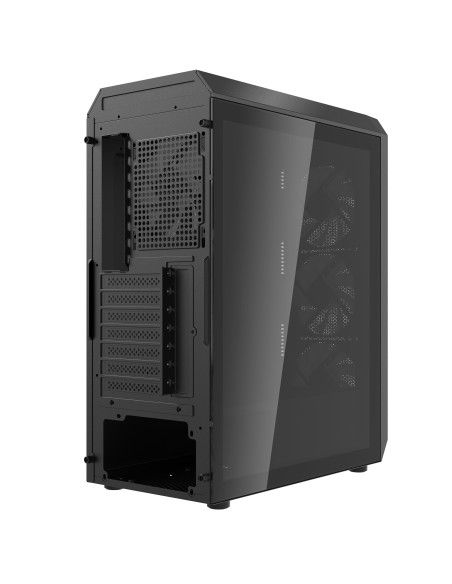 CAJA GAMING XPG VALOR AIR PLUS ATX 4X120MM 1X120MM REV FAN BK SIN PSU
