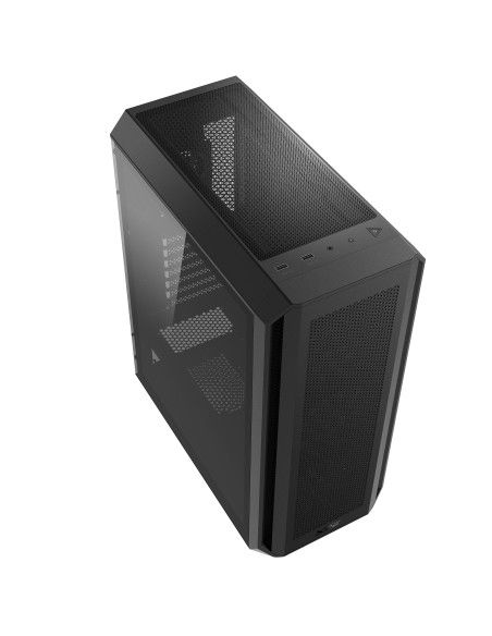 CAJA GAMING XPG VALOR AIR PLUS ATX 4X120MM 1X120MM REV FAN BK SIN PSU