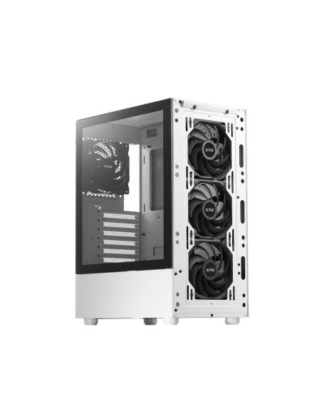 CAJA GAMING XPG MINI-ATX 4X120MM VENT WH SIN PSU