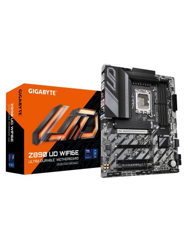 Placa base gigabyte z890 ud wifi6e atx -  4x ddr5 -  4x sata3 lga 1851