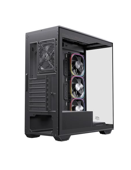 CAJA ATX SEMITORRE EINAREX S700 RGB 4 FANS NEGRA EXCS-PR-700R-B